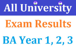 BA Result 2025 1st, 2nd, 3rd/Final Year Results All Universities