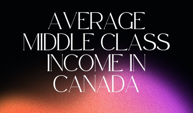 The Average Middle Class Income