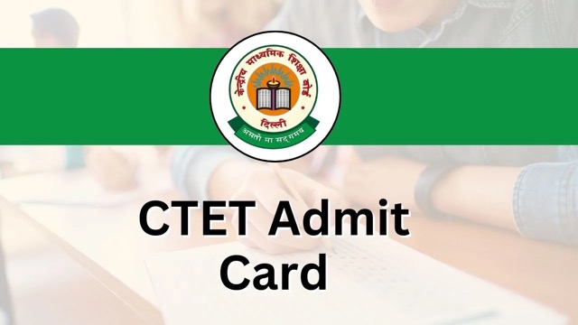 CTET Admit Card