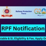 RPF Recruitment 2025: Apply Now for Constable & SI Posts