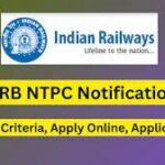 Railway NTPC Vacancy Notification 2025 PDF Download Link Application Form & Eligibility Pattern