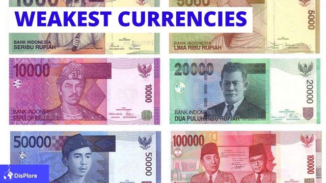 Weakest Currencies In The World