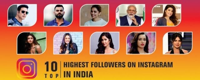 Indians With Highest Followers On Instagram