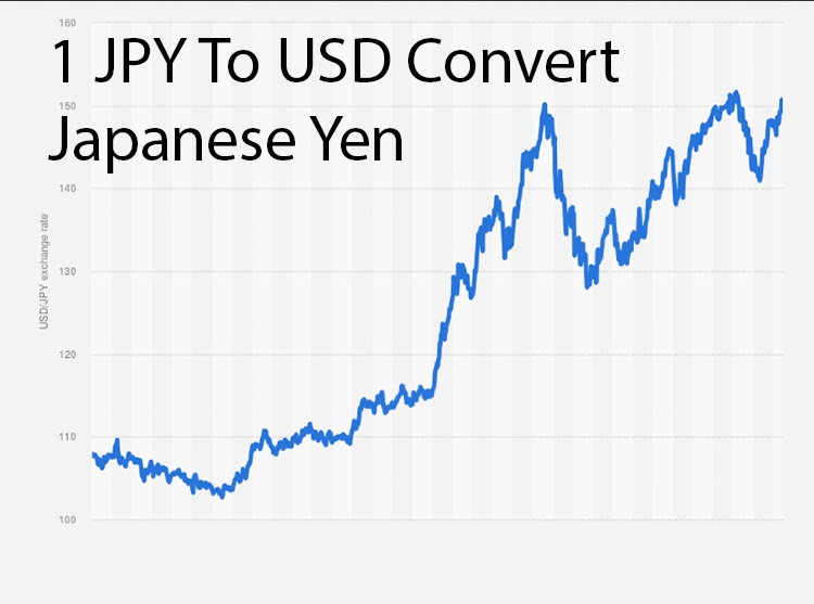 1 JPY To USD Convert Japanese Yen
